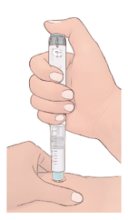 Injecting insulin